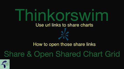 Thinkorswim Share Chart Grids