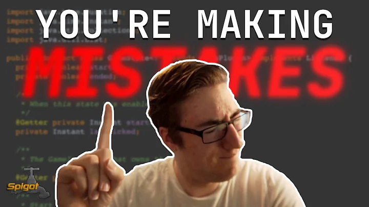 7 Spigot Coding Mistakes You Need To STOP Making!