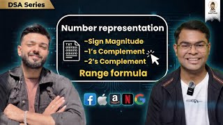 Baithak 15:  Number Representation | Sign Magnitude, 1’s Complement &amp; 2’s Complement &amp;|Range Formula