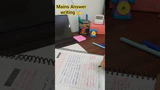 🔥 Answer Writing Practice Day 📚UPSC/RAS Answer Writing Strategy ✍️ 💯#study #answerwriting #upsc #ras