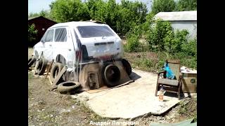 Шпаклёвка Покраска автомобиля в поле. Подробно. Как покрасить авто из баллона 1-я ч(, 2017-01-10T06:12:18.000Z)