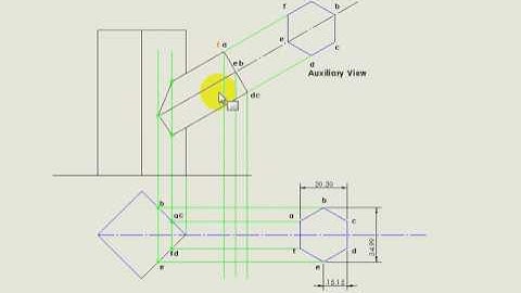 Interpenetration at an angle & Development (Prisms)