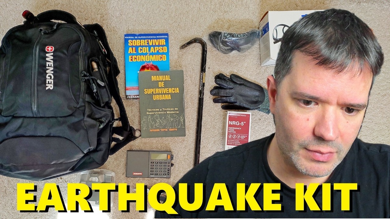 Put Together an Earthquake Emergency Kit 👍 - YouTube