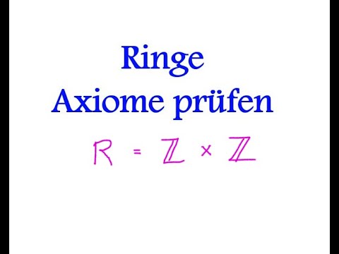 Ringaxiome prüfen | Beispiel