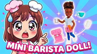 Barbie Chelsea Barista Set ☕🎀 Unboxing & Pretend Play!