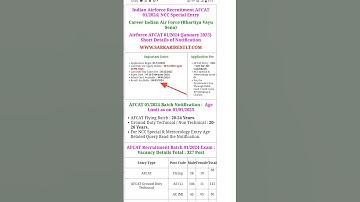 Indian Airforce AFCAT 01/2024 Result AA Gaya
