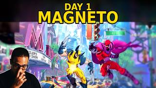 Perfect Legend Grinds Magneto Day 1. No Runbacks! (Marvel Tokon)