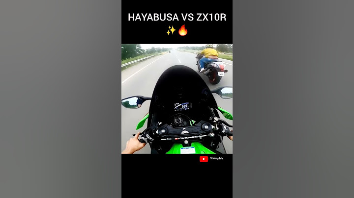 Kawasaki zx10r vs Hayabusa drag race 🔥🔥 #motovlog #shorts #viral #short #zx10r #hayabusa #superbike