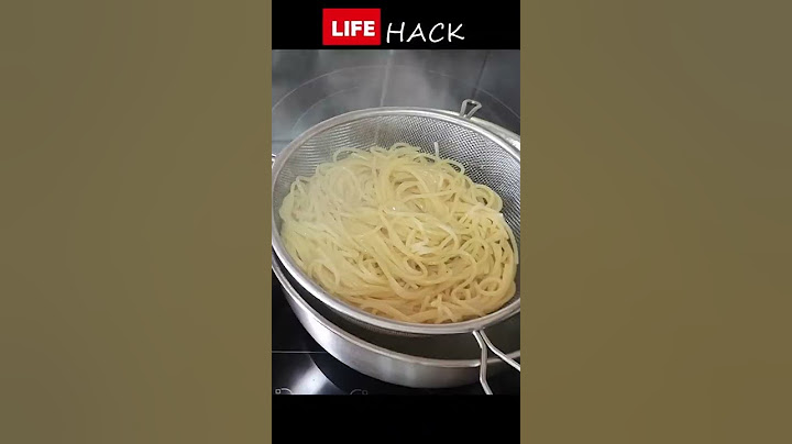 Como cocer Pasta CORRECTAMENTE ✔️