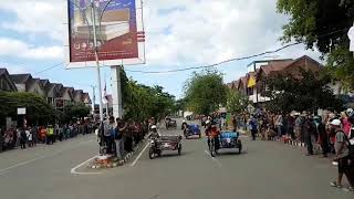 Insiden Lomba Balap Becak HUT RI KE 72. Di Alun - alun Sigli Aceh