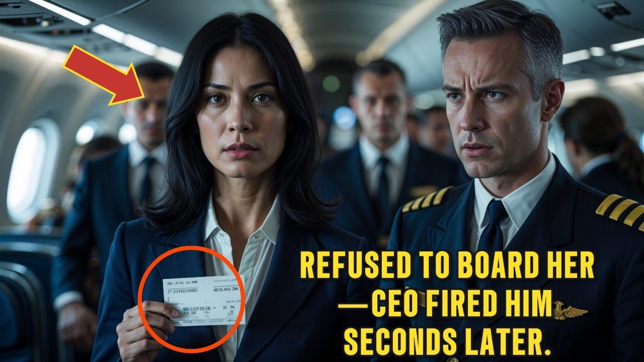 Pilot Refuses to Let Black Woman Board—Seconds Later, She Fires Him as the Airline’s CEO