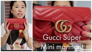 gucci mini bag red