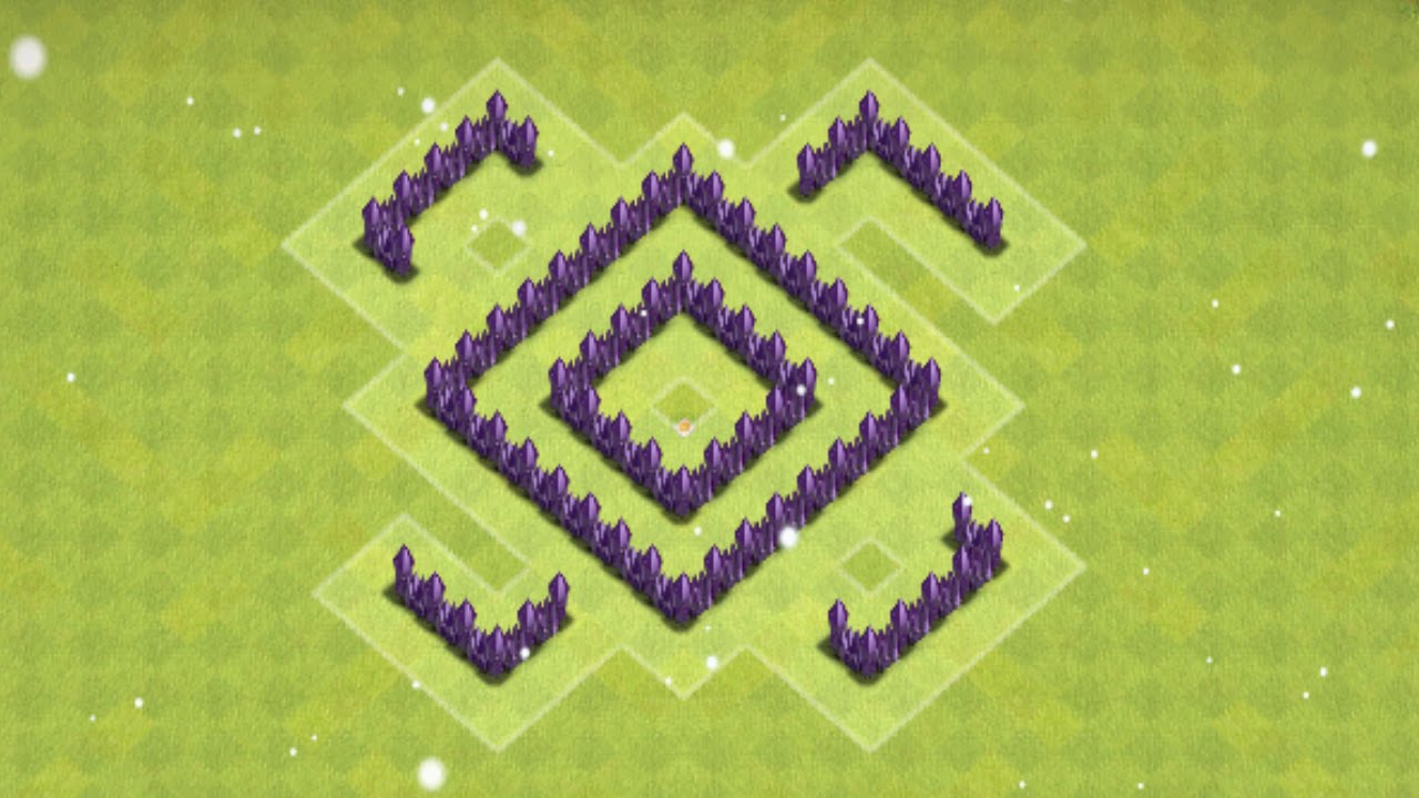 My First Video: CLASH OF CLANS TH4 FARMING BASE - The Mortar
