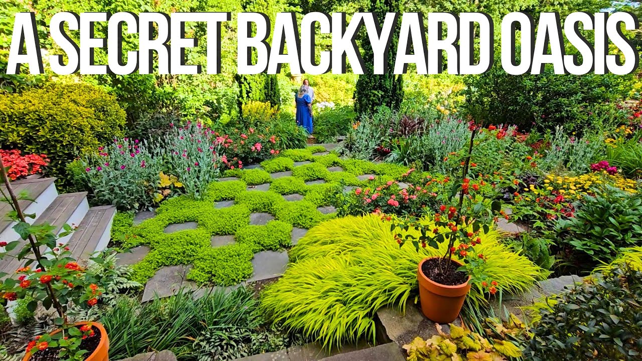 Landscape Designer’s Secret Garden Oasis Revealed | Hidden Backyard Escape