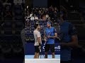 The Tsitsipas brothers, firing off serves in harmony 🎾👬