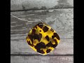 Polymer Clay - Faux Tortoise Shell Pendant