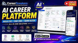 CareerSneakers – AI Career Platform for CV Builder, Jobs, Learning &amp; Career Copilot