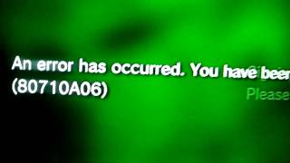 Sony's ps3 got an error ( error 80710A06 )