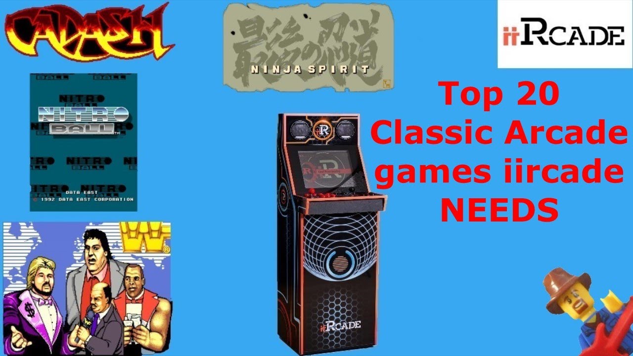 Top 20 Classic Arcade games that NEED to come to the iircade iircade 
