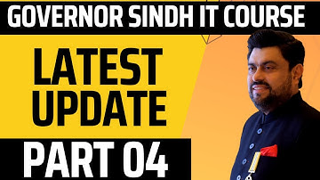 Latest update about Governor Sindh IT Course #ai #governorsindh  #machinelearning #viral #viralvideo