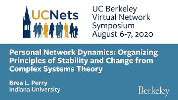 Personal Network Dynamics: Organizing Principles of Stability and Change from Complex Systems Theory