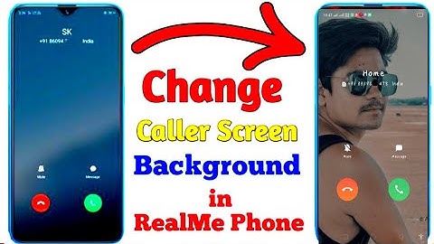 Change Caller Screen Background Any Realme Device | Change Caller Screen | Realme Tips and Tricks