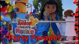 Disney Junior Playdate Party Parade 2023 | Disney California Adventure | Disneyland Resort