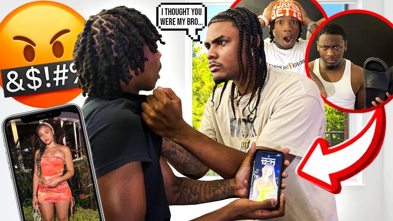 PUTTING ROSE AS MY LOCK SCREEN PRANK ON JEREMIAH *HE SLAMMED ME*