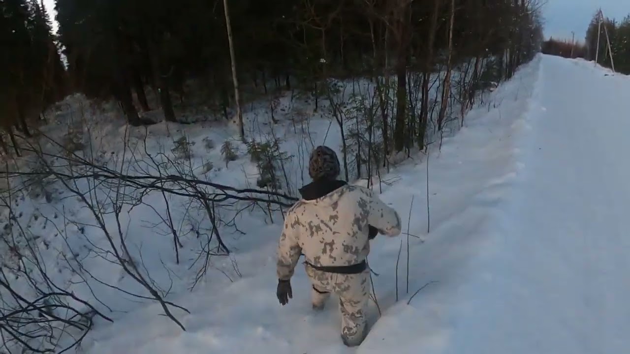 Näätä loukuilla Matin kanssa Tornion maastoissa (Gopromax360)