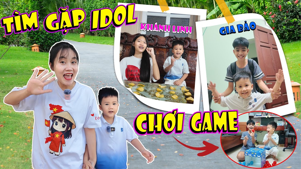 Chị Ruby Dẫn Minh Trí Đi Gặp IDOL - Chơi Trò Chơi Và Cái Kết Bất Ngờ | Minh Trí Family