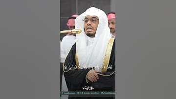 تلاوة عراقية خاشعة للشيخ #ياسر_الدوسري من خواتيم سورة الواقعة 😢🤍#الحرم_المكي #تلاوة_خاشعة #اكسبلور