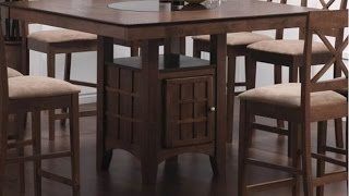 Counter Height Table With Storage