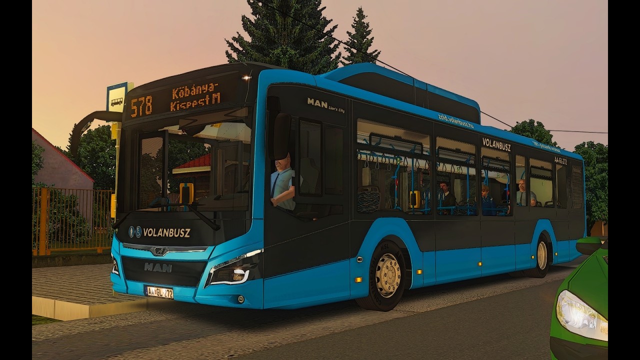 𝙊𝙈𝙎𝙄 𝟸｜𝐃é𝐥-𝐏𝐞𝐬𝐭 𝟓.𝟐｜Különlegesség: a földgázos MAN Vecsésen｜Lágy vezetés, majd padlógáz｜VOLÁNBUSZ