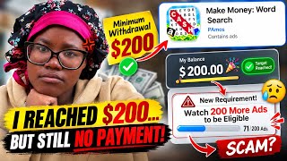 I REACHED $200 ON MAKE MONEY:WORD SEARCH…THEN THIS HAPPENED!!!