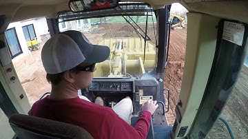 Moving some dirt with a CAT 953C