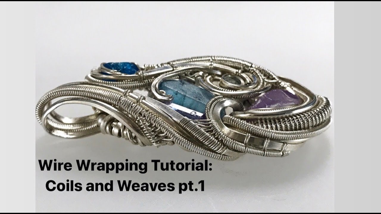 Wire wrapping – silver wire jewelry