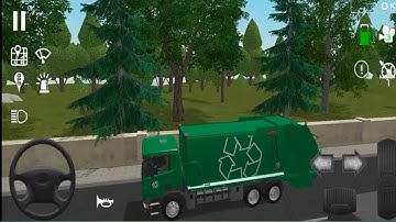 Trash Truck Simulator Gameplay