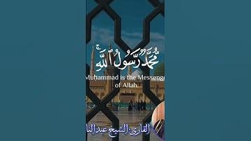 الهم صلي وسلم وبارك على سيدنا محمد صلى الله عليه وسلم تلاوه رائعه جدا من فضيله الشيخ #عبدالناصرحرك 🤍