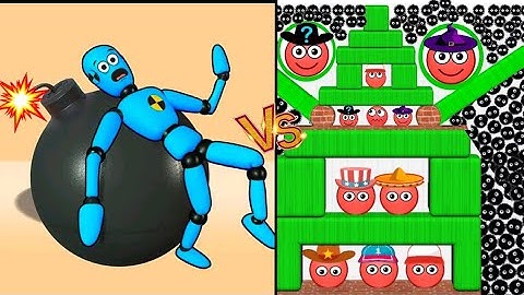 The Most Impossible Brain Teaser Ever Hide Ball vs Ragdoll!Hide Ball vs Ragdoll Try Outsmart Puzzle