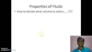 Fluid Mechanics   Lecture 2   Continuum Approach   Properties of Fluids