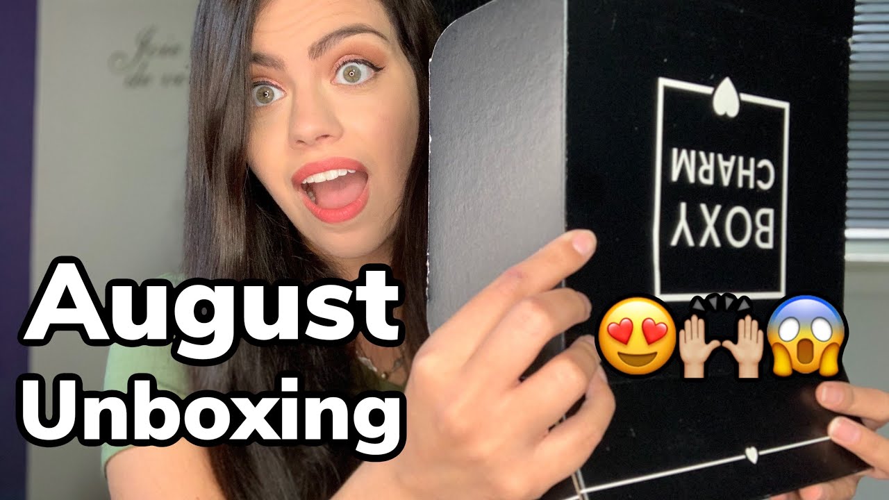 AUGUST 2020 BOXYCHARM BASE BOX REVIEW AND TRY ON