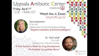 A New Economic Model for Drug Development: The Antibiotic Susceptibility Bonus - Dr. Olof Lindahl