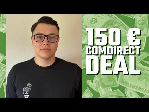 150 EURO Bonus bei comdirect - OHNE BEDINGUNGEN für alle 18-30 jährigen! Deal des Jahres