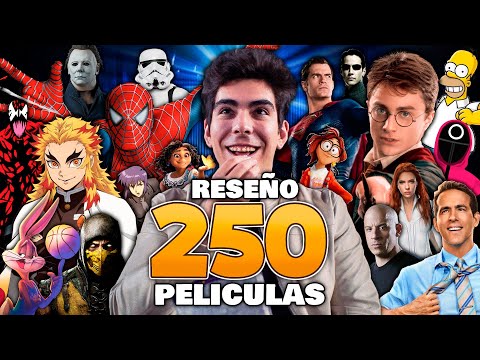 ¡TODAS LAS 250 PELICULAS QUE VI EN 2021!