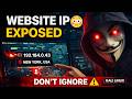 Your Website IP is Exposed 😳 | How Hackers Find IP Address Using Kali Linux