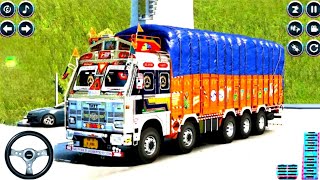 🔥 Indian Truck Driving Simulator - Offroad Cargo Lorry Truck Driving Game 3D - Android GamePlay  screenshot 1