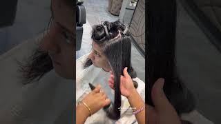 This Haircut Elevated Her Look | #shorts #ytshorts
