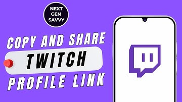 How To Copy and Share Twitch Profile Link