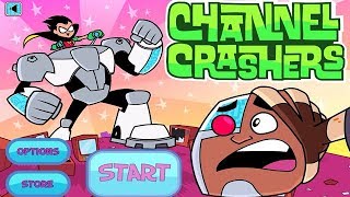 Teen Titans Go! - Channel Crashers - The Warehouse - Part 1 [Cartoon Network Games] screenshot 3