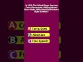 How Good Your US General Knowledge Quiz// General knowledge USA #quiz #shorts #short #viral